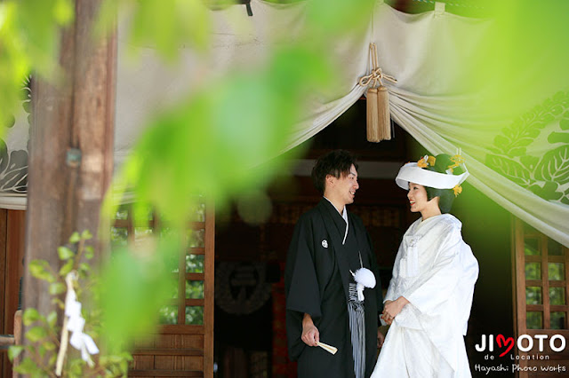 三重県桑名市の桑名宗社・春日神社での挙式撮影