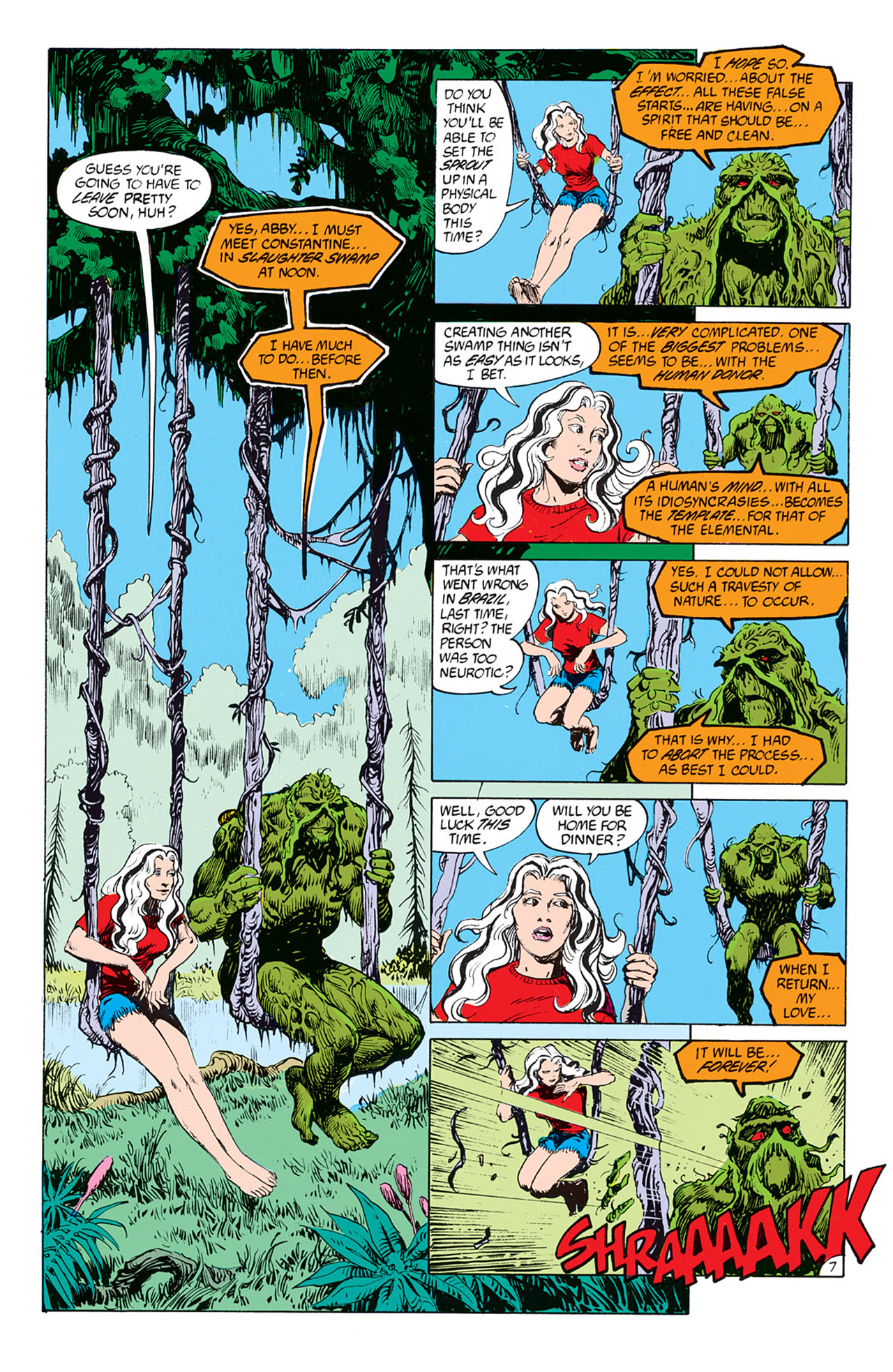 Read online Swamp Thing (1982) comic -  Issue #71 - 8