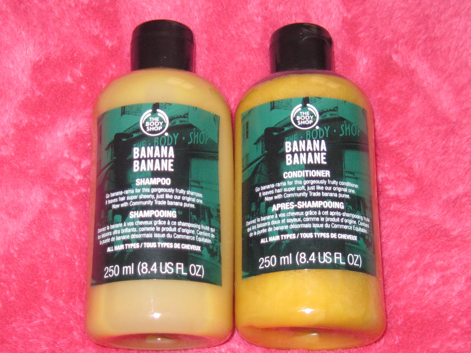 Skin Stuff by Katy Review The Body Shop Banana Shampoo & Conditioner