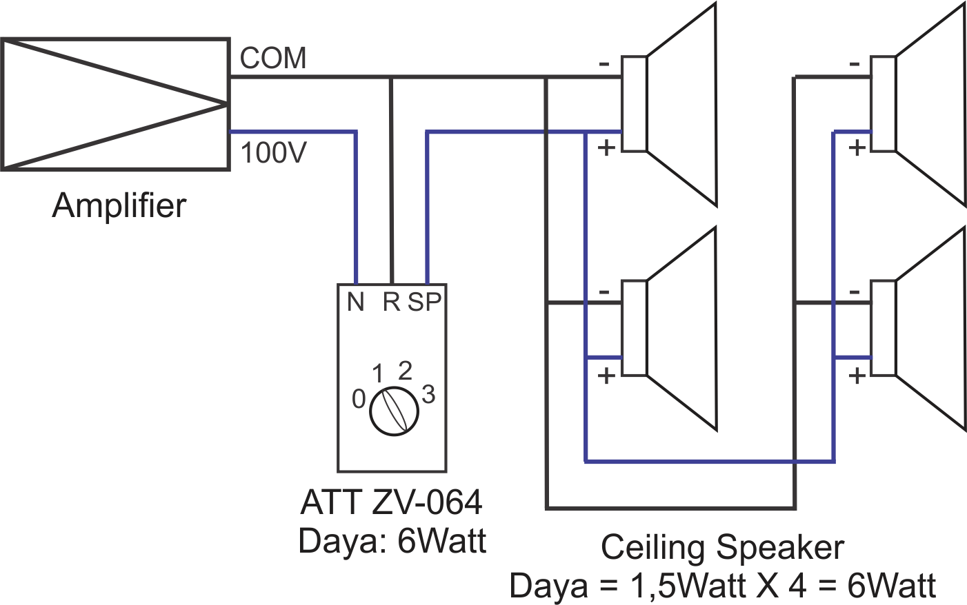 Volume Control Wiring Diagram