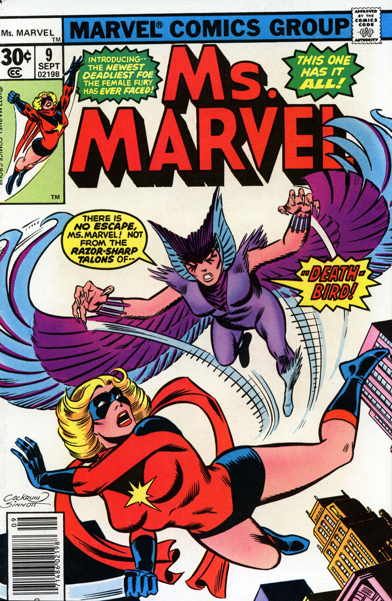 Ms. Marvel (1977) issue 9 - Page 1