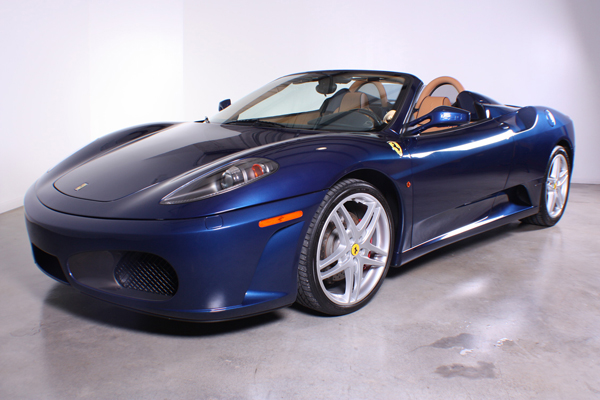 Dream Car Ferrari F430 Spider Blue