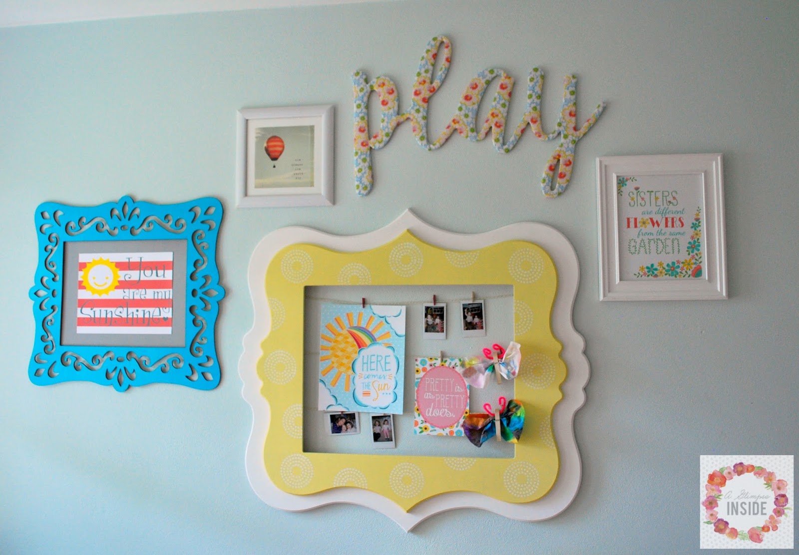 Home decor: picture hanging strips the scrap shoppe