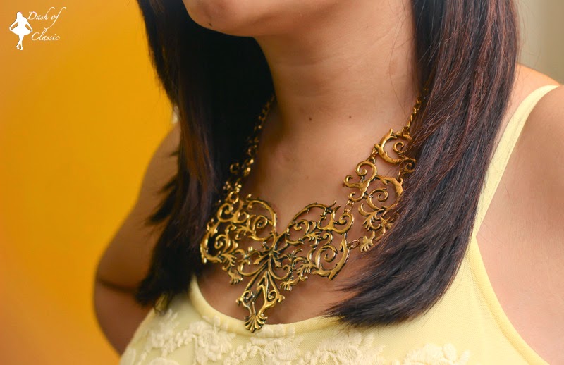 Dash Of Classic The Yellow Dress Myntra Look Book