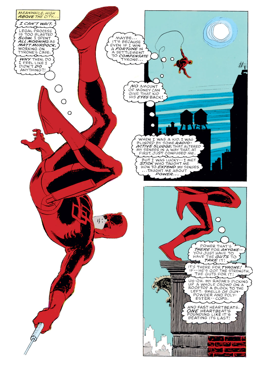 Read online Daredevil (1964) comic -  Issue #254 - 7