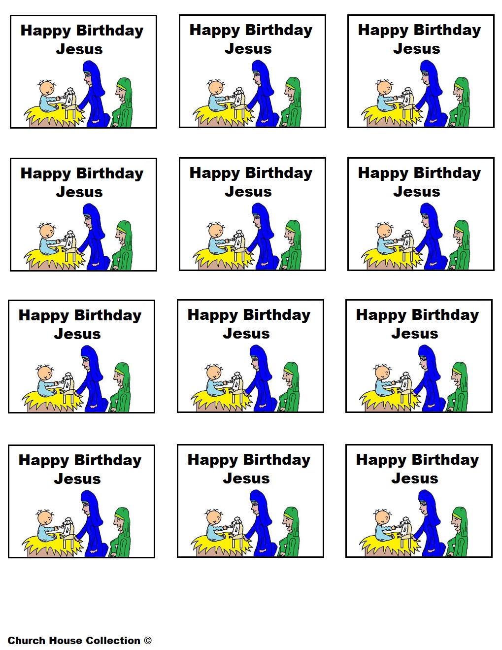 Church House Collection Blog: Happy Birthday Jesus