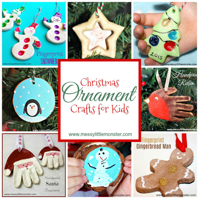 Christmas activity advent calendar - ornaments