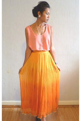 Acceptable in the 80's: We Love Maxi Skirts to the Max