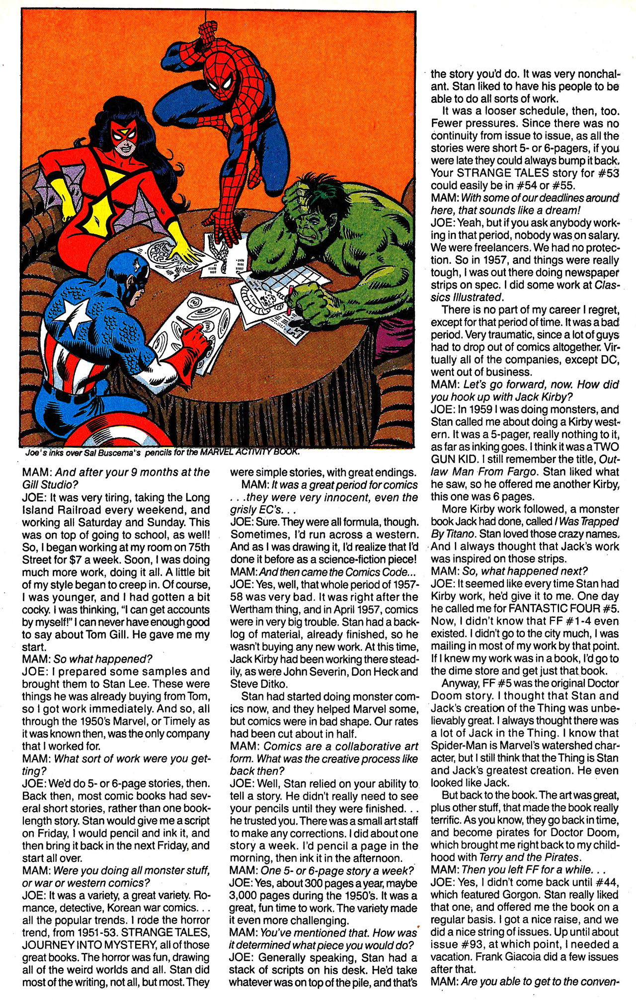 Read online Marvel Age comic -  Issue #109 - 24