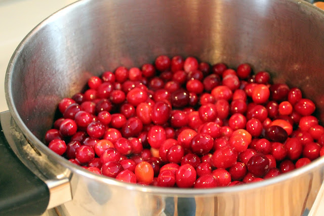 CAMP HOMESCHOOL: The Making of Cranberry Sauce....(in pictures)