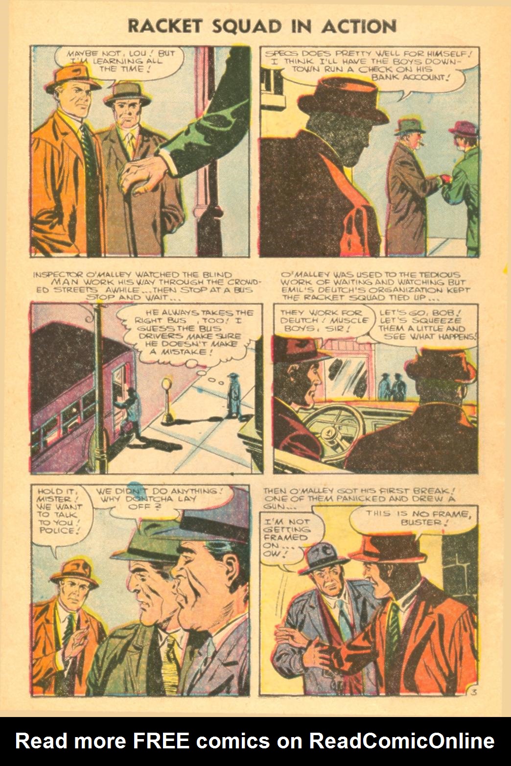 Read online Racket Squad in Action comic -  Issue #22 - 30