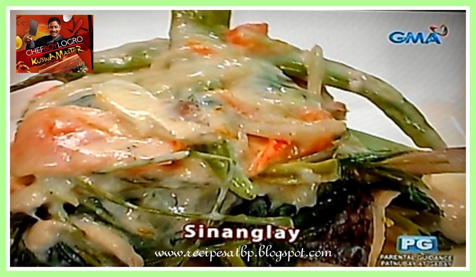 Recipes atbp. SINANGLAY (Tilapia Fillet in Coconut Milk) by the Kusina