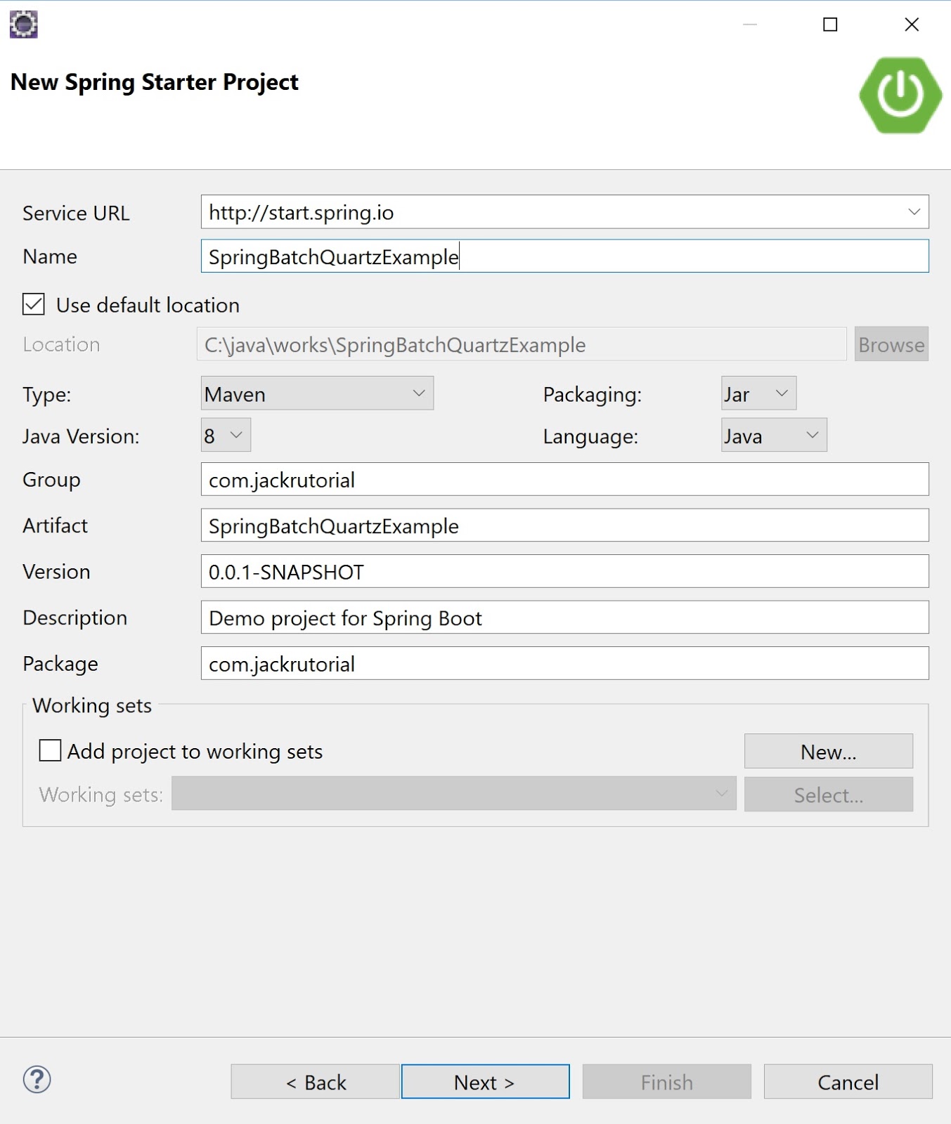 Quartz Scheduler & Spring Batch Boot Tutorial Spring batch scheduler