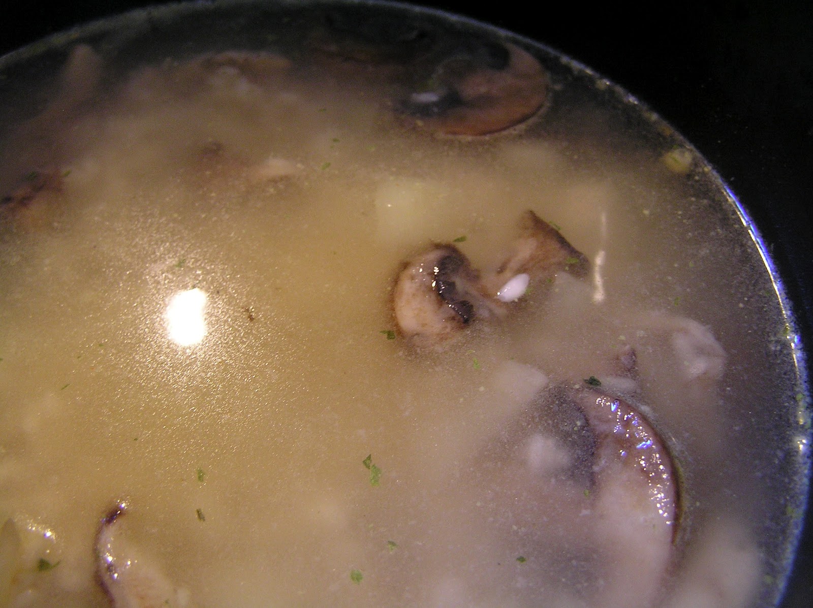Slow Cooker Parmesan-Mushroom Risotto