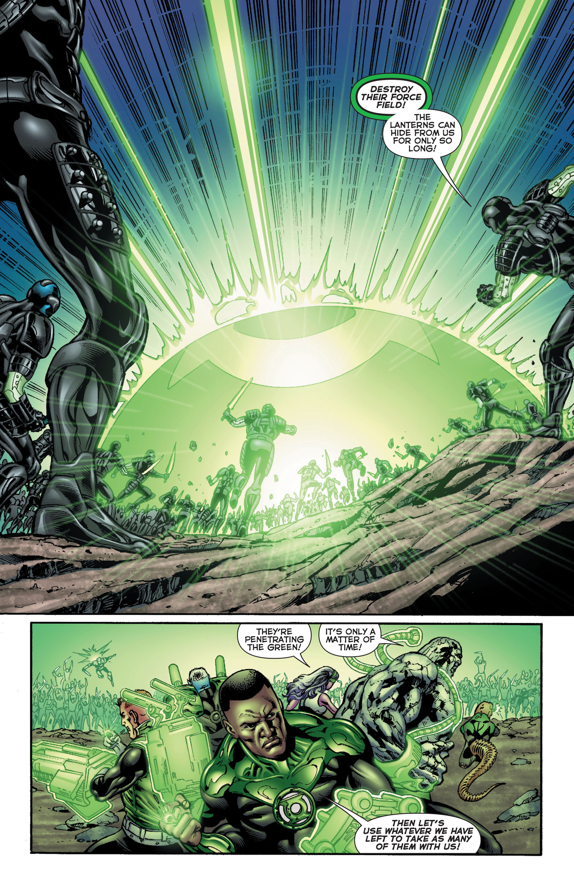 Read online Green Lantern Corps (2011) comic -  Issue #3 - 8