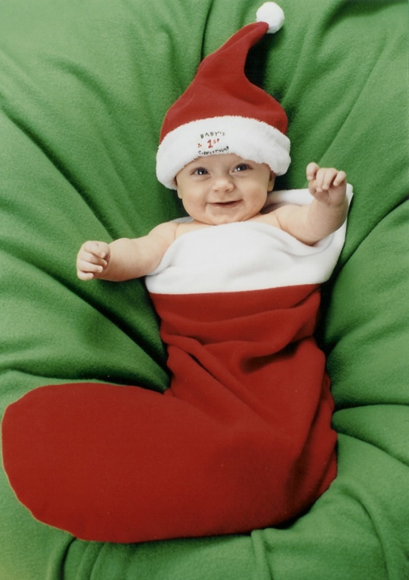 Festivals Pictures smiling christmas babies, cartoon christmas Little Christmas Pictures