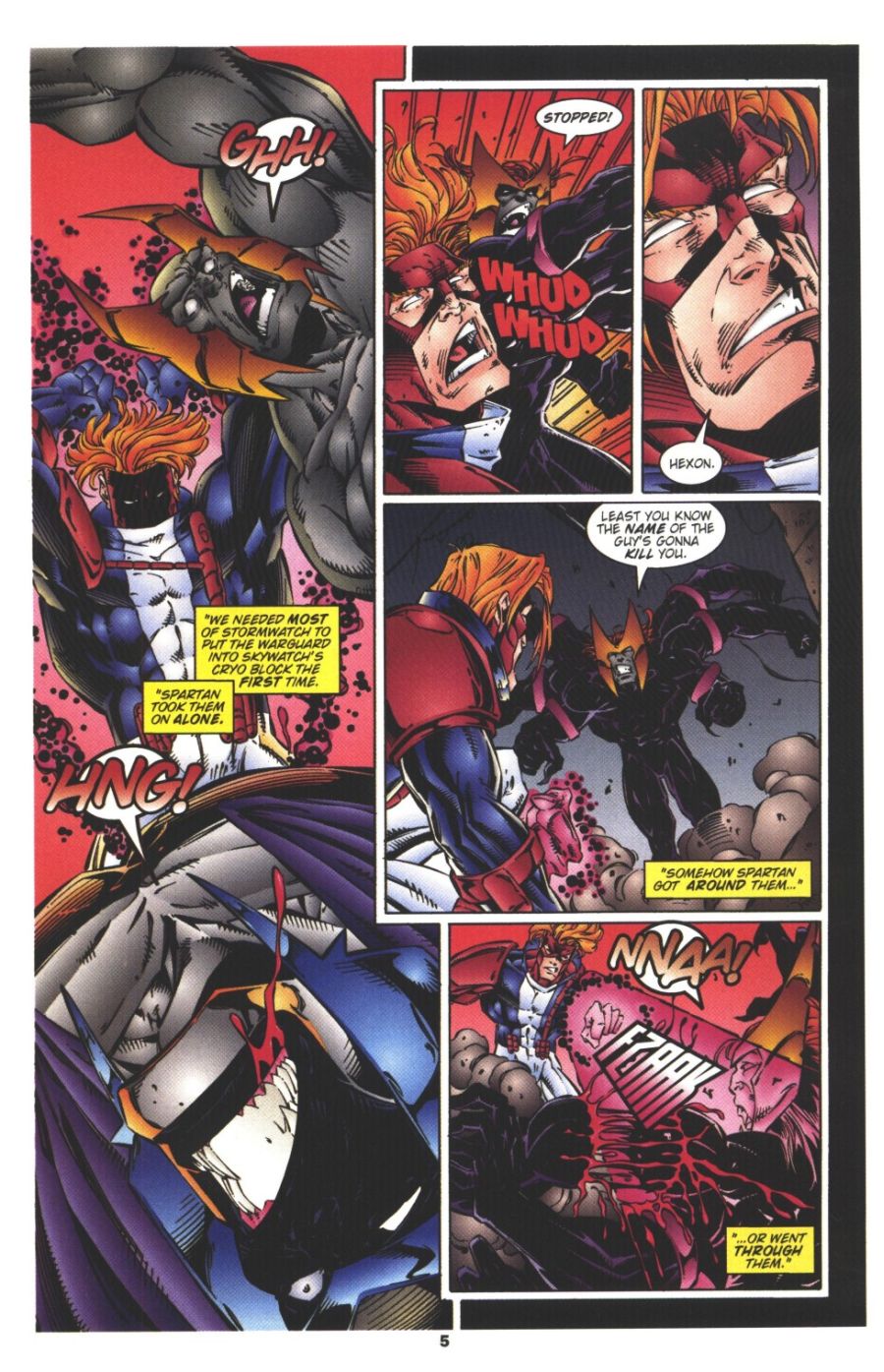 Stormwatch (1993) issue 24 - Page 5