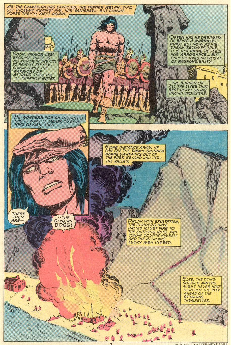 Read online Conan the Barbarian (1970) comic -  Issue #81 - 4