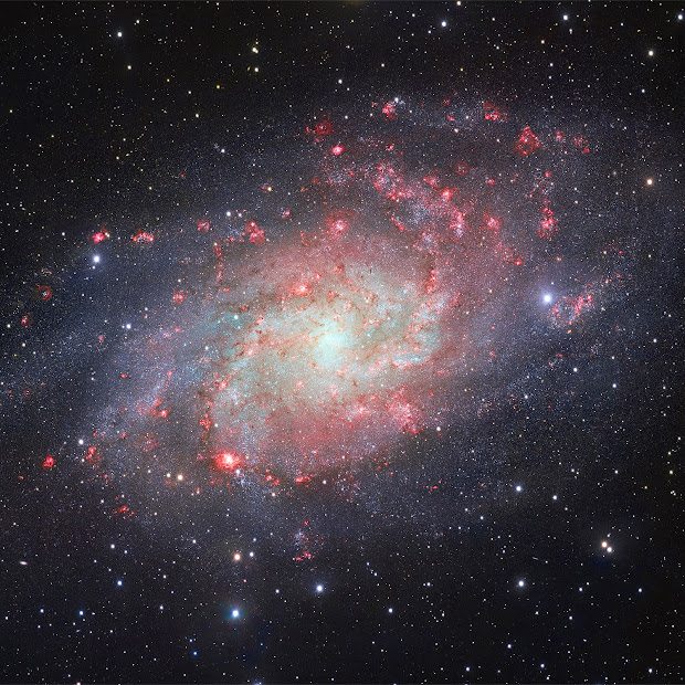 Spiral Galaxy M33 - The Triangulum Galaxy
