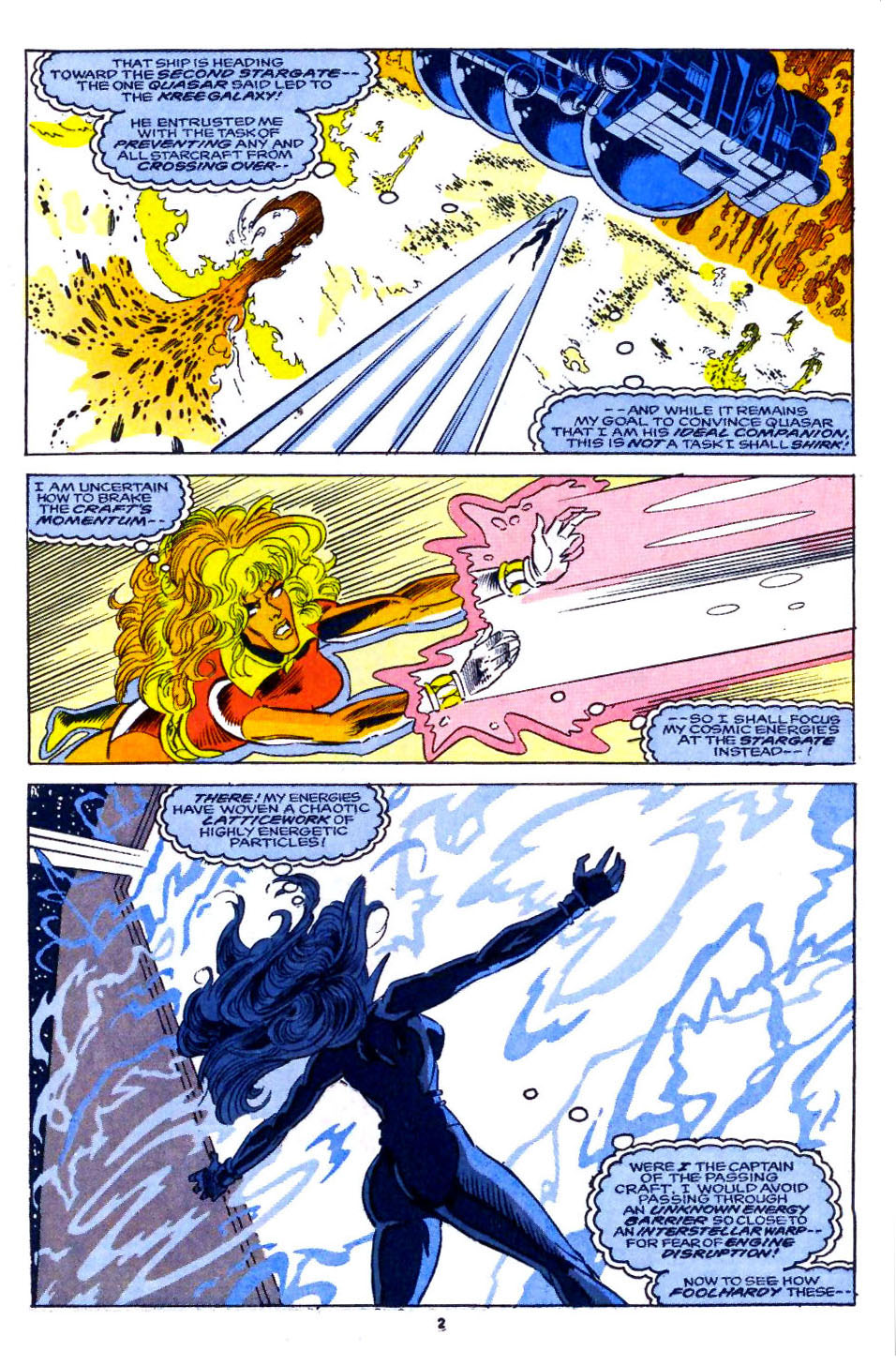 Read online Quasar comic -  Issue #34 - 3