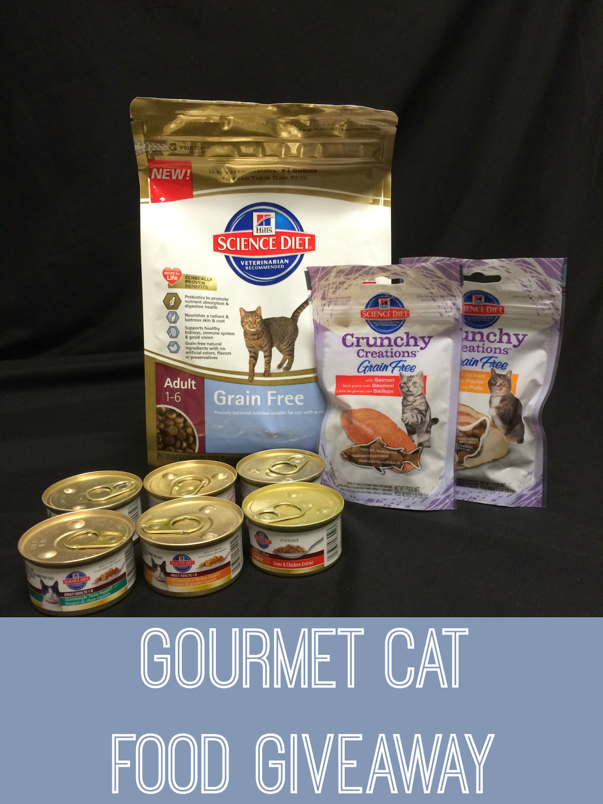 What's on the Cat's Menu Today? Gourmet Cat Food Giveaway from 