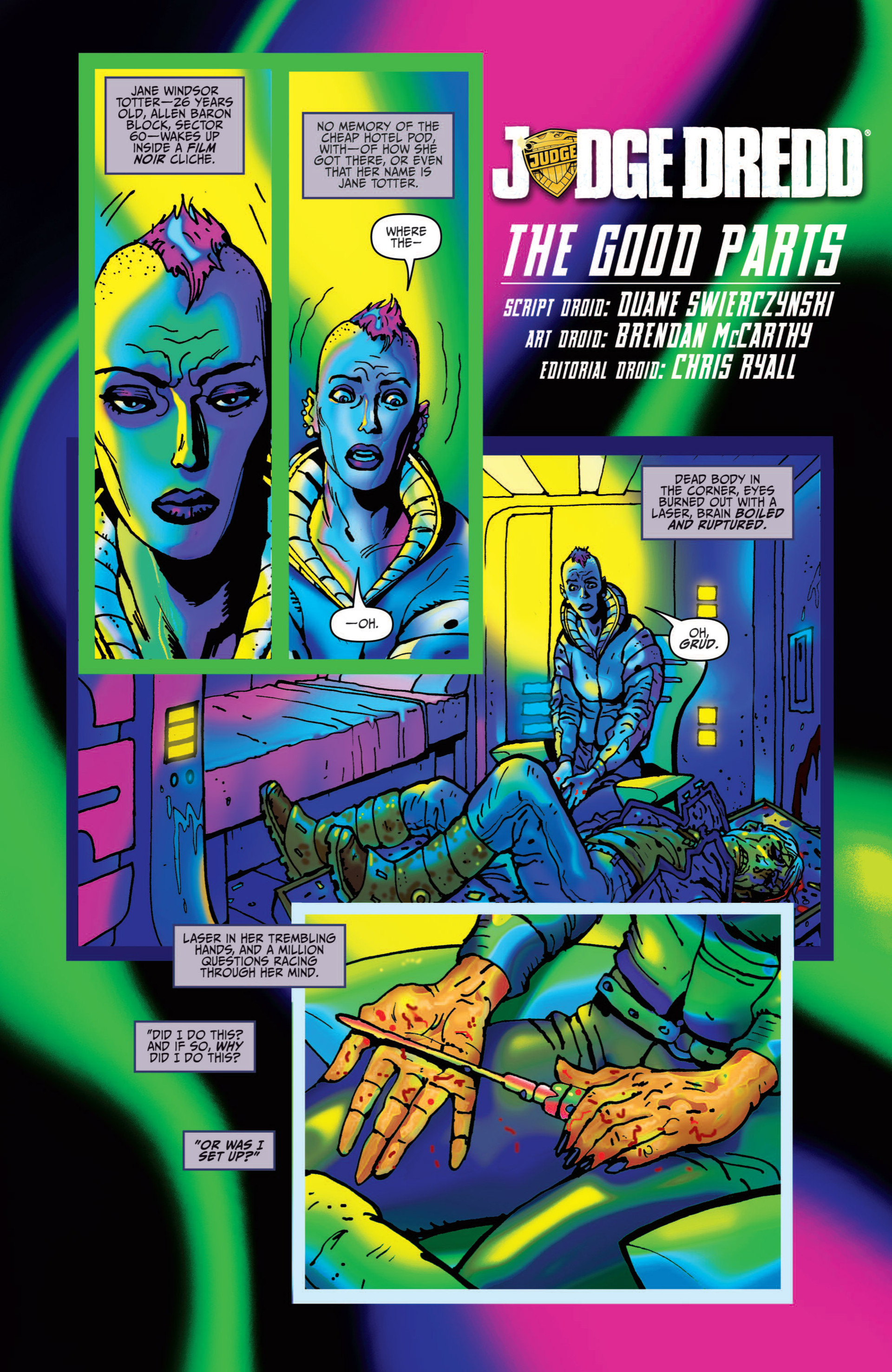 Read online Judge Dredd (2012) comic -  Issue #2 - 20