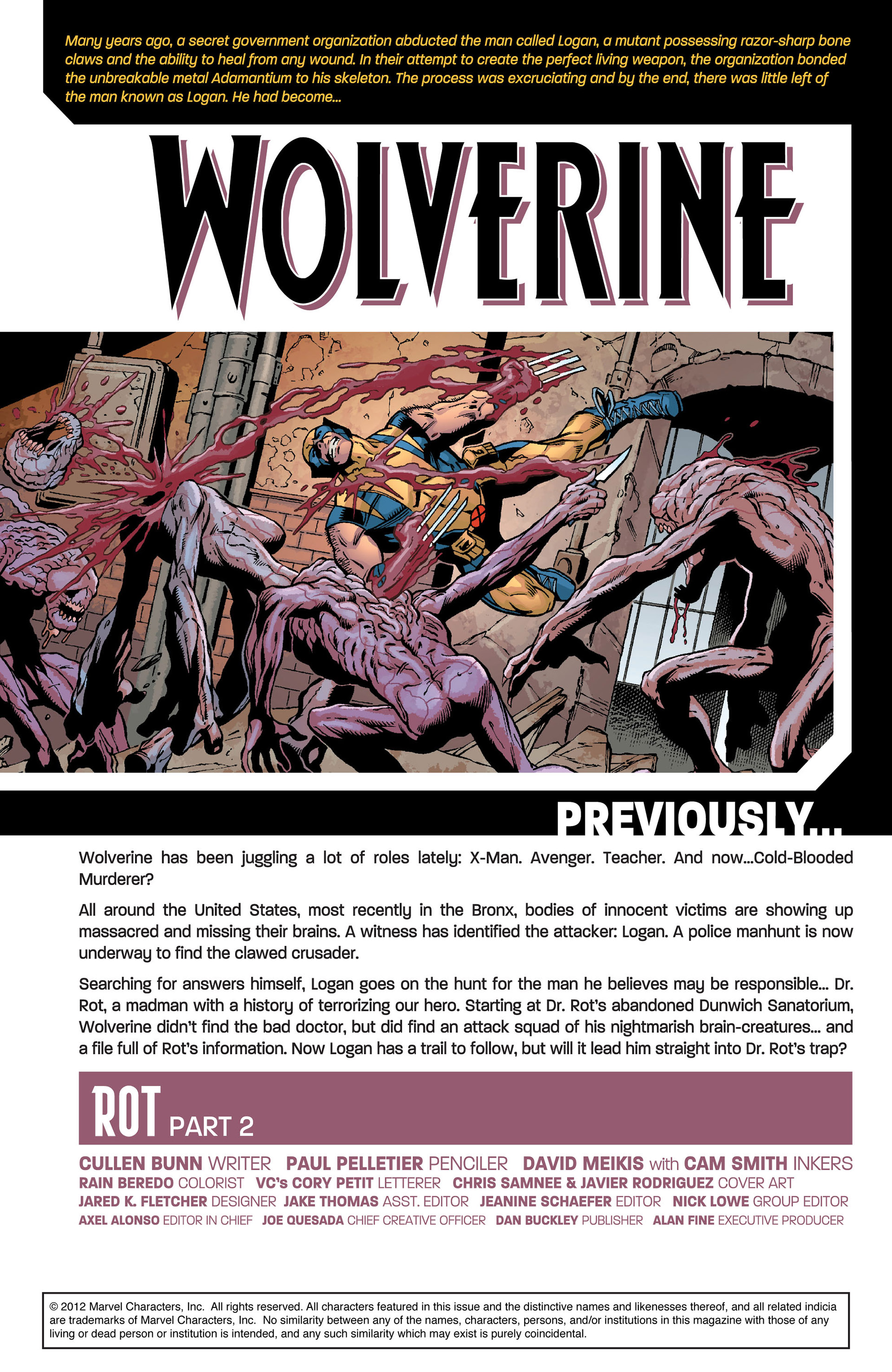 Wolverine (2010) issue 306 - Page 2