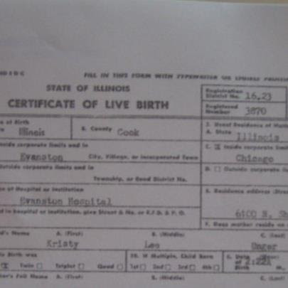 birth certificate replacement