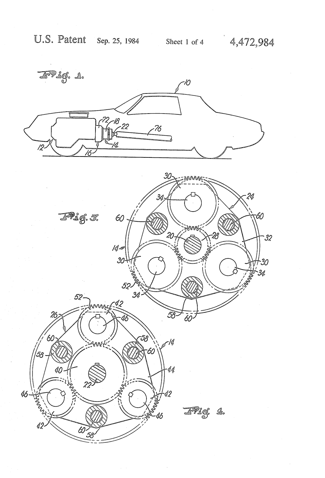 Automatic planetary transmission ~ Auto Part