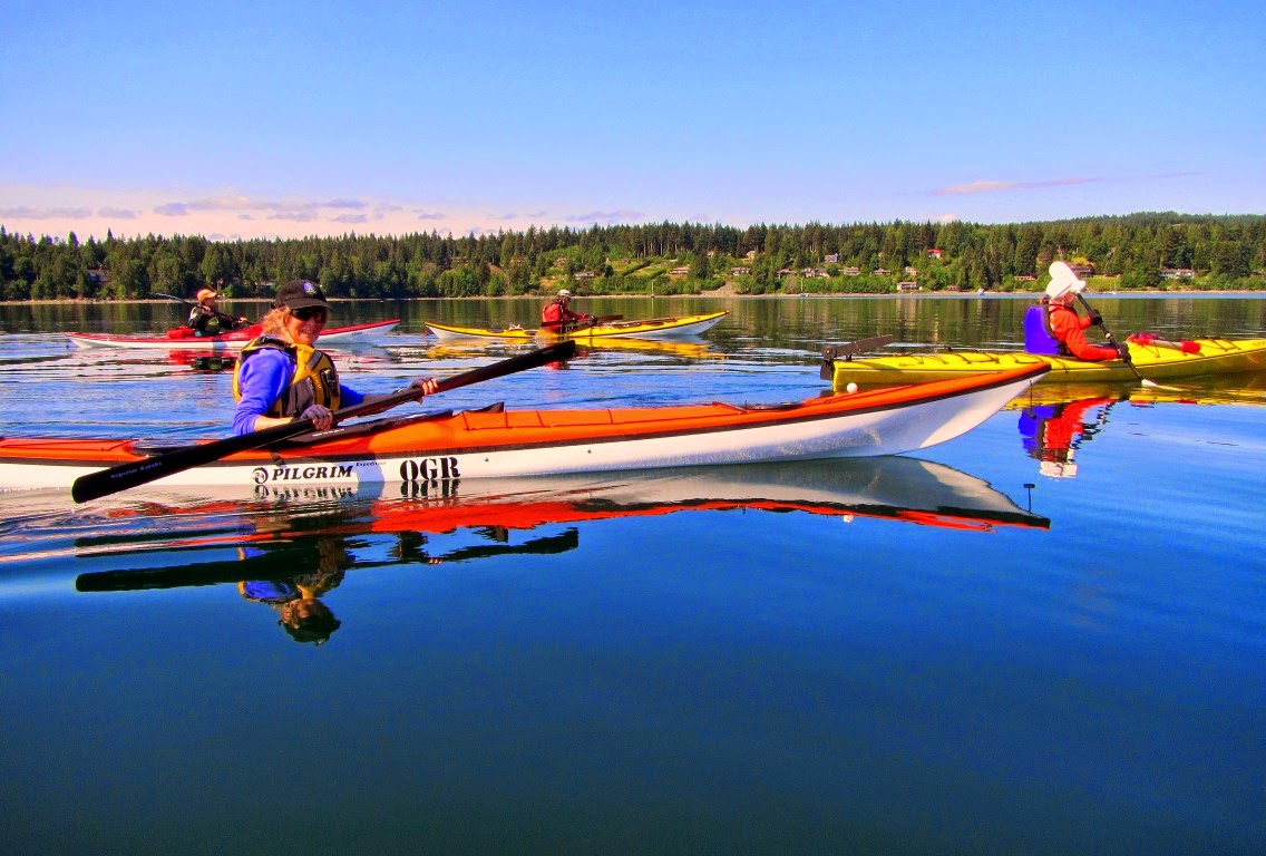 Keith Nicol Adventures Sea kayaking in the Rebecca Spit Breton