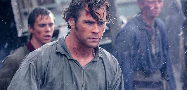 Chris Hemsworth é destaque em novo trailer de No Coração do Mar, novo filme de Ron Howard