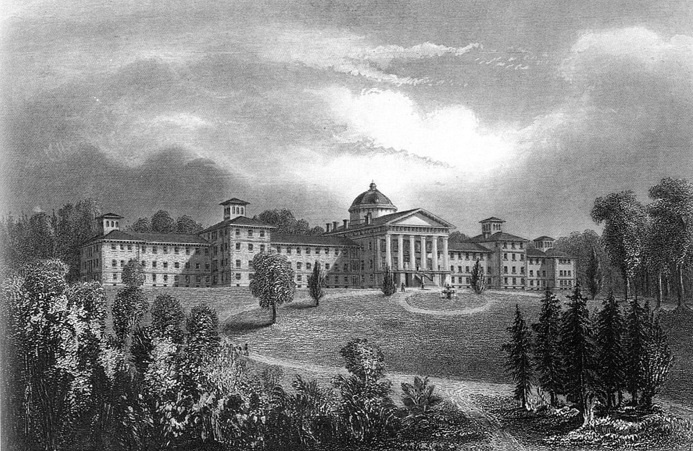 New Jersey state lunatic asylum, Trenton.
