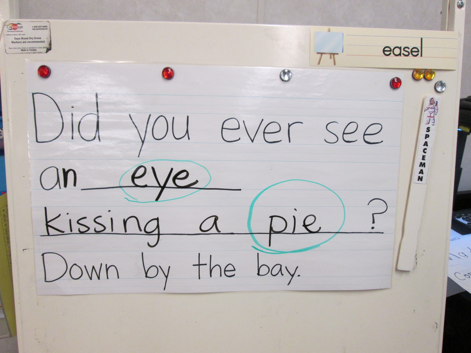 Mrs. Taft's Kindergarten Class: Down By the Bay and Nursery Rhyme Day