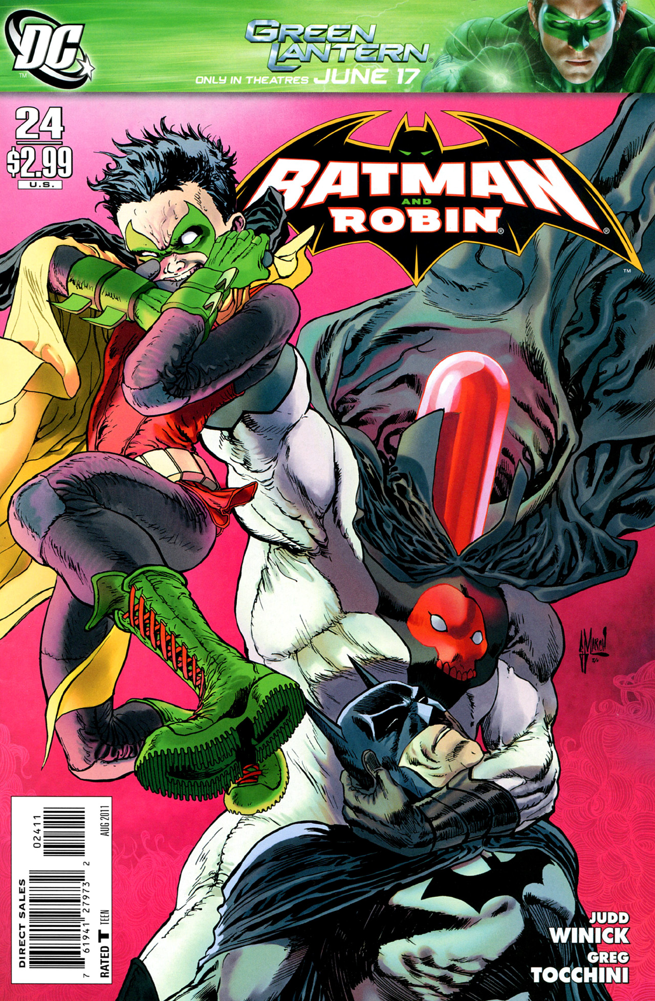 Read online Batman and Robin (2009) comic -  Issue #24 - 1
