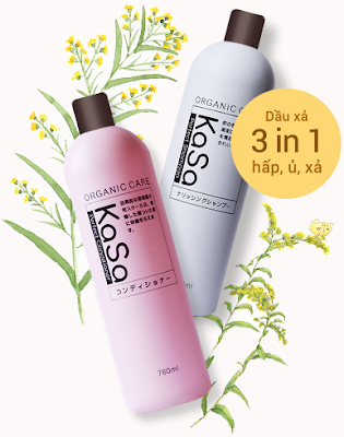 Dầu gội xả Kasa Keratin từ trứng gà