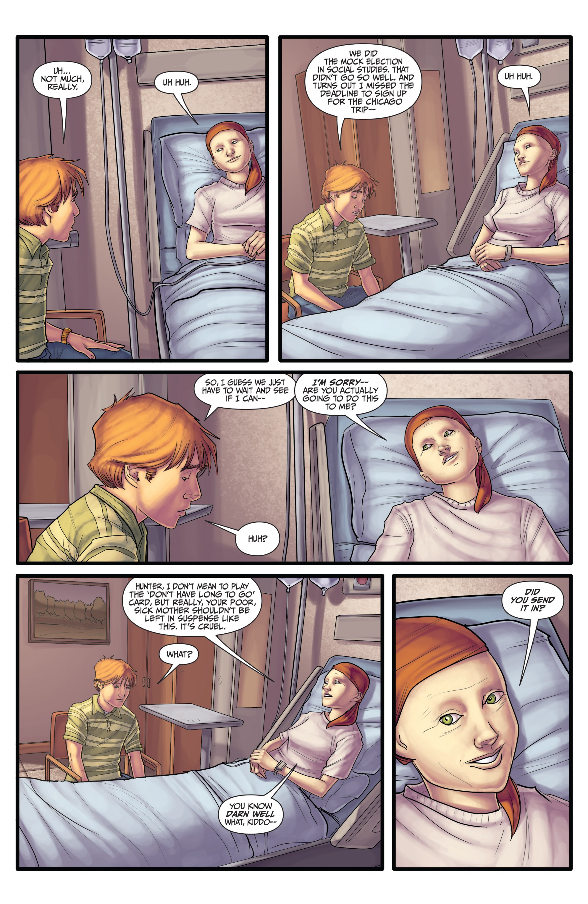 Read online Morning Glories comic -  Issue #19 - 9