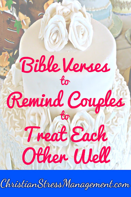 Bible verses to remind couples to treat each other well