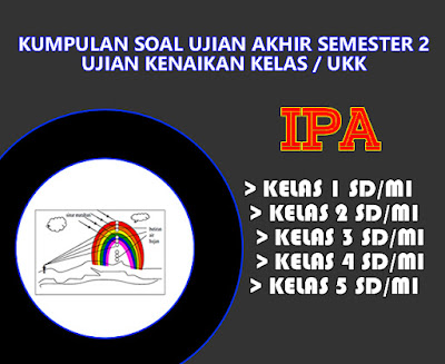 Download Kumpulan Soal UKK / UAS Genap IPA Kelas 1 2 3 4 5 SD/MI Semester 2 ~ Rief Awa Blog Download Kumpulan Soal UKK / UAS Genap IPA Kelas 1 2 3 4 5 SD/MI Semester 2 ~ Rief Awa Blog
