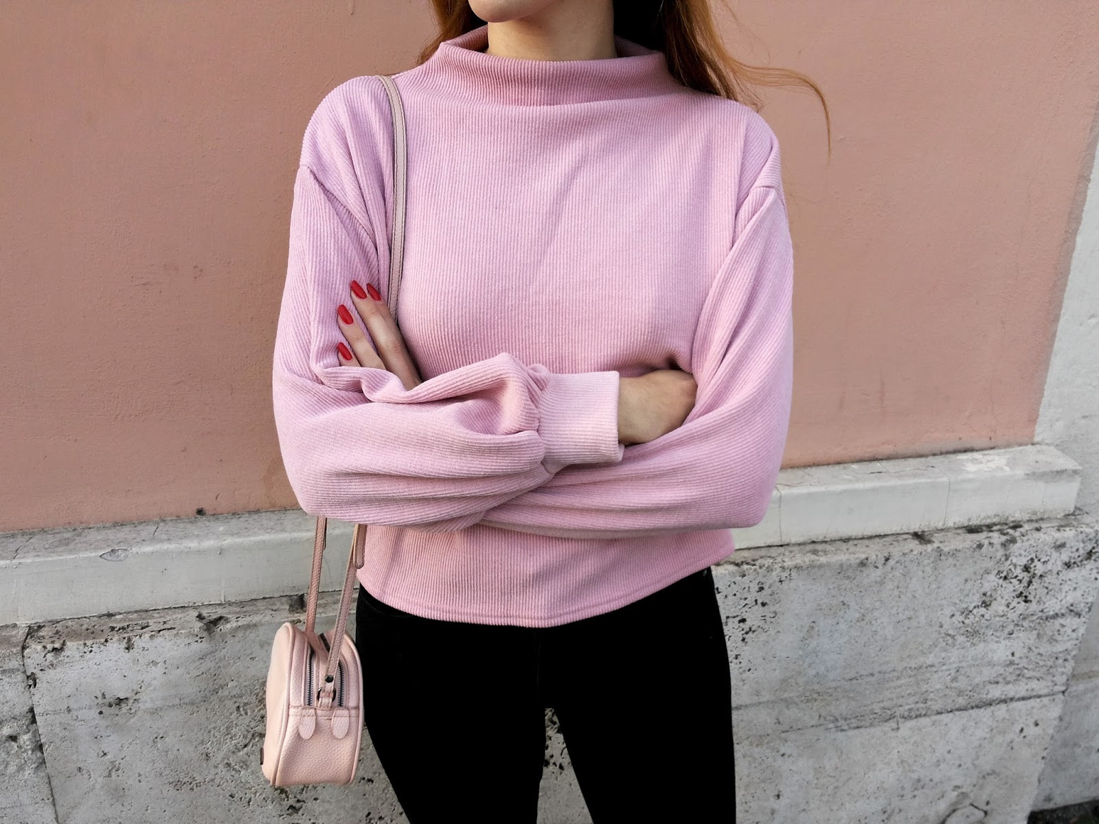 Eva Redson: Pink in the City - A Winter 2017 Outfit