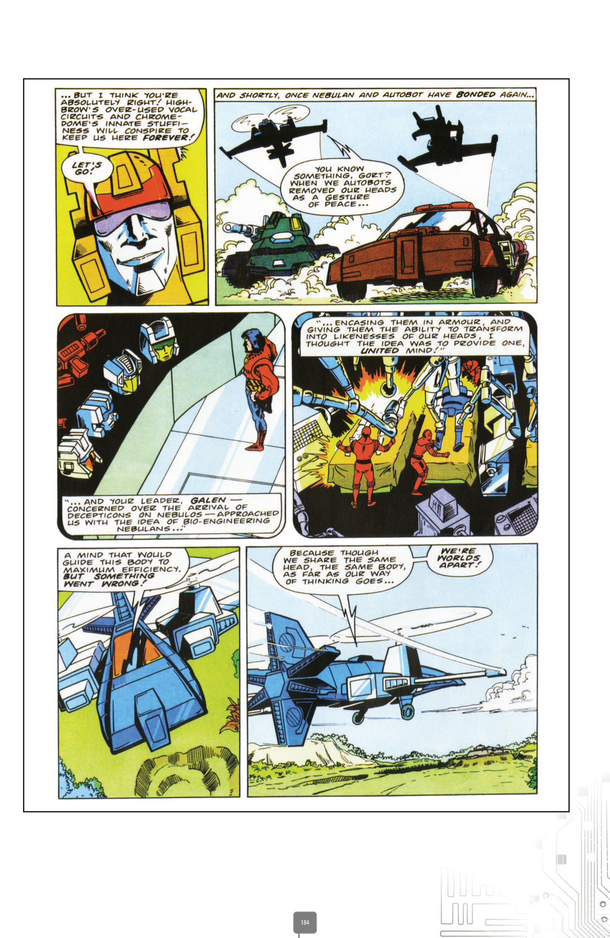 Read online The Transformers Classics UK comic -  Issue # TPB 4 - 184