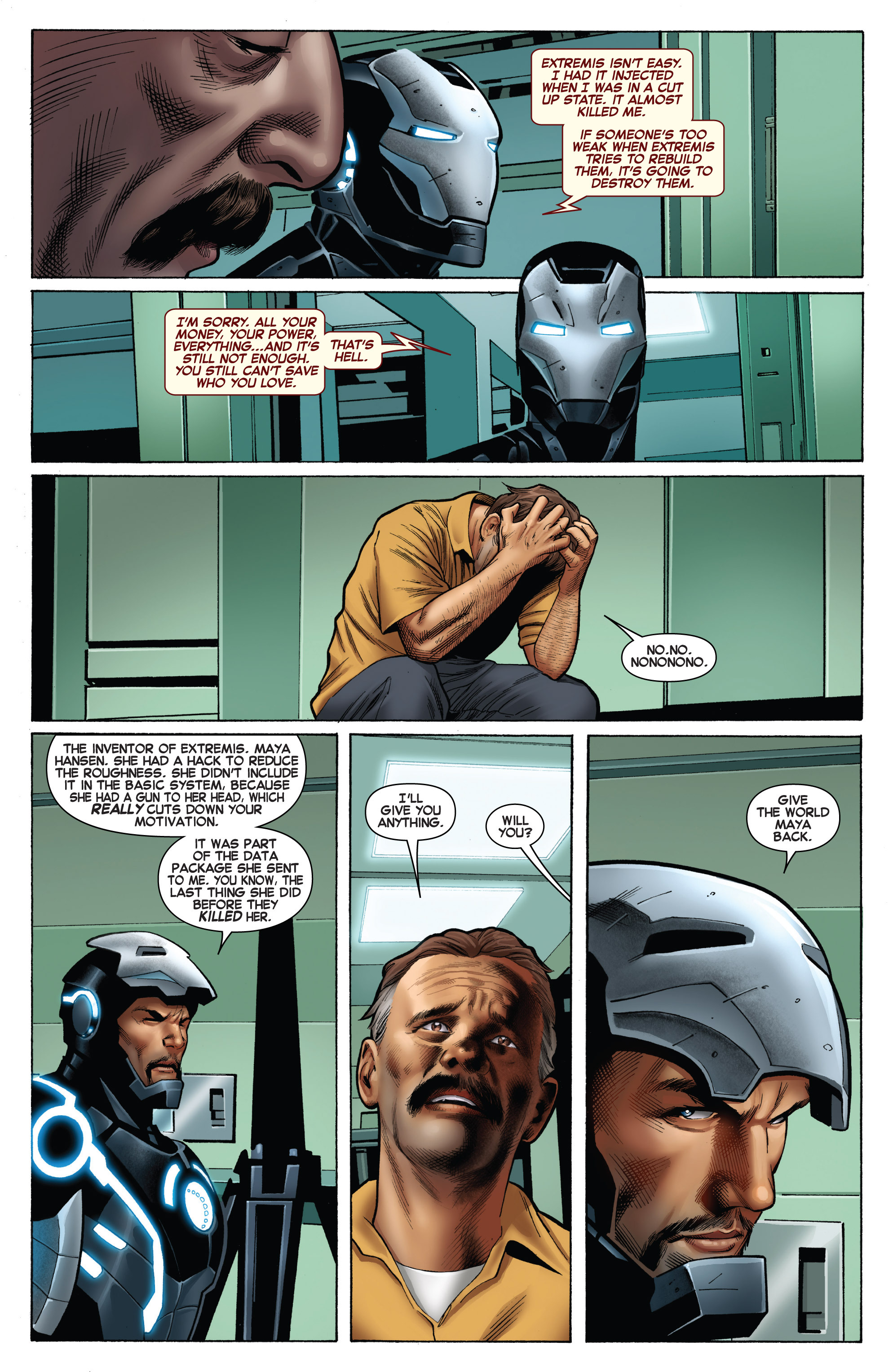 Read online Iron Man (2013) comic -  Issue #3 - 21