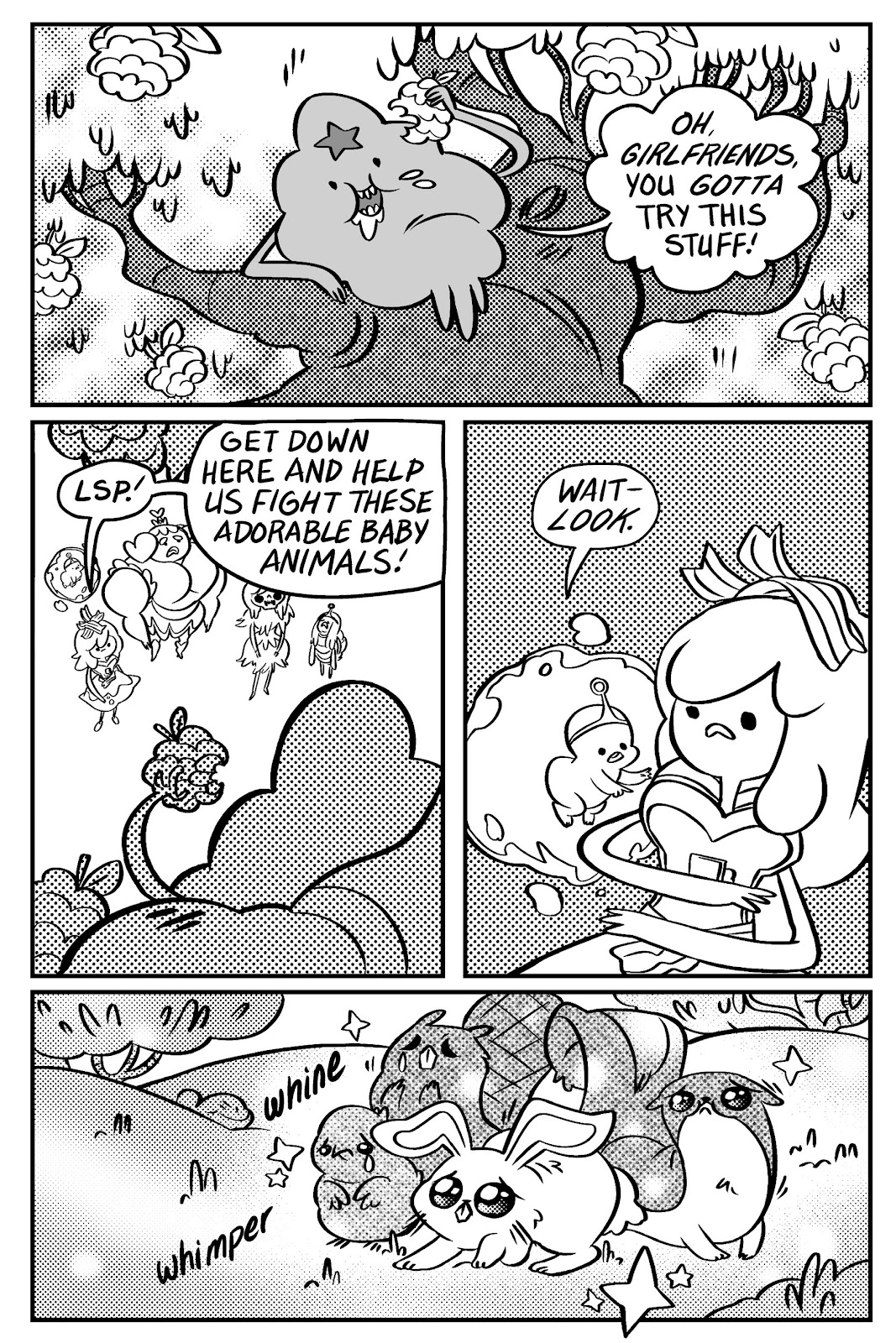 Read online Adventure Time: Pixel Princesses comic - Issue # Full - 97