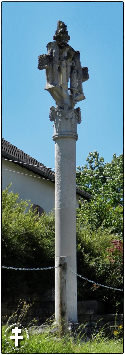 CIRCOURT-SUR-MOUZON (88) - Croix de chemin de Bréchaincourt (XVIe siècle)