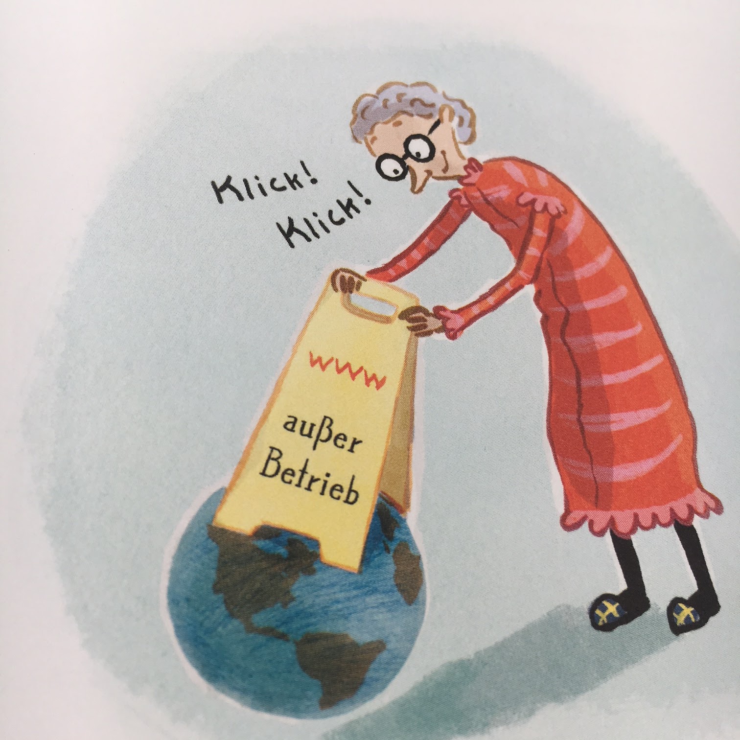 Als Oma Das Internet Kaputt Gemacht Hat Kinderbuchblog Familienbücherei: Der Tag, an dem die Oma das Internet