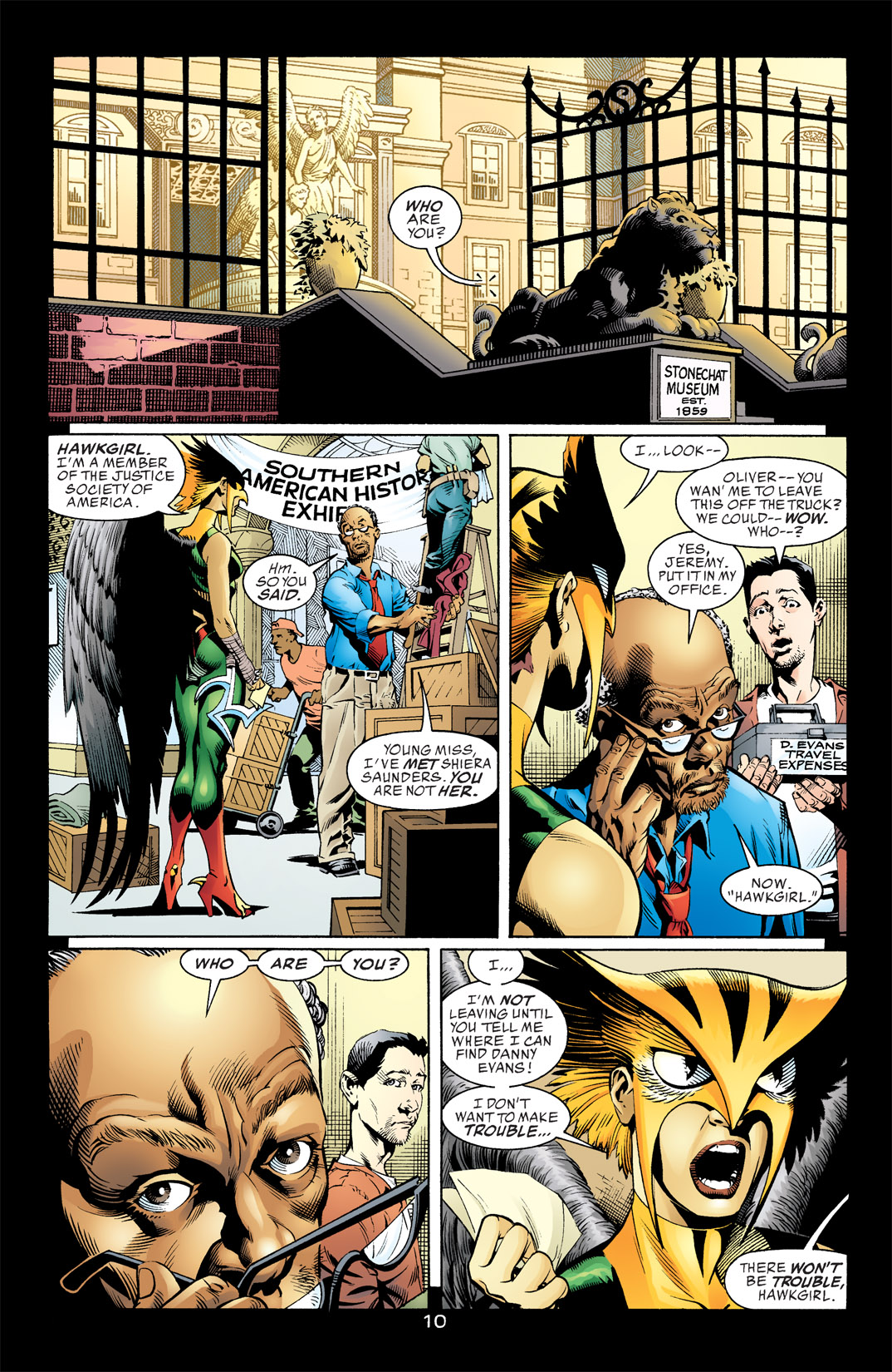 Hawkman (2002) Issue #1 #1 - English 10