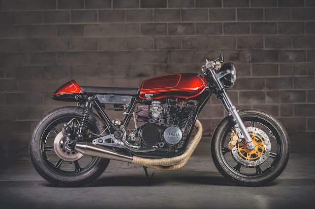 Yamaha XS750 By Dapper Rat Motorcycles