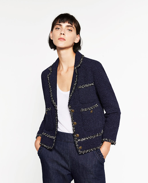 Zara tweed jacket