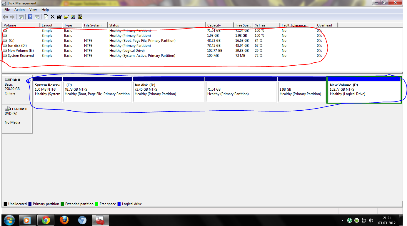 Create The Partitions Without Booting