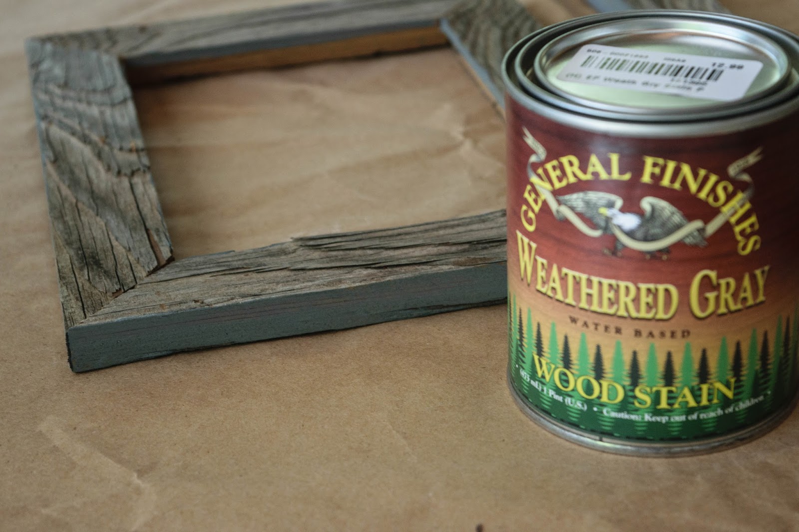 Warrior Woodwork General Finishes Weathered Gray