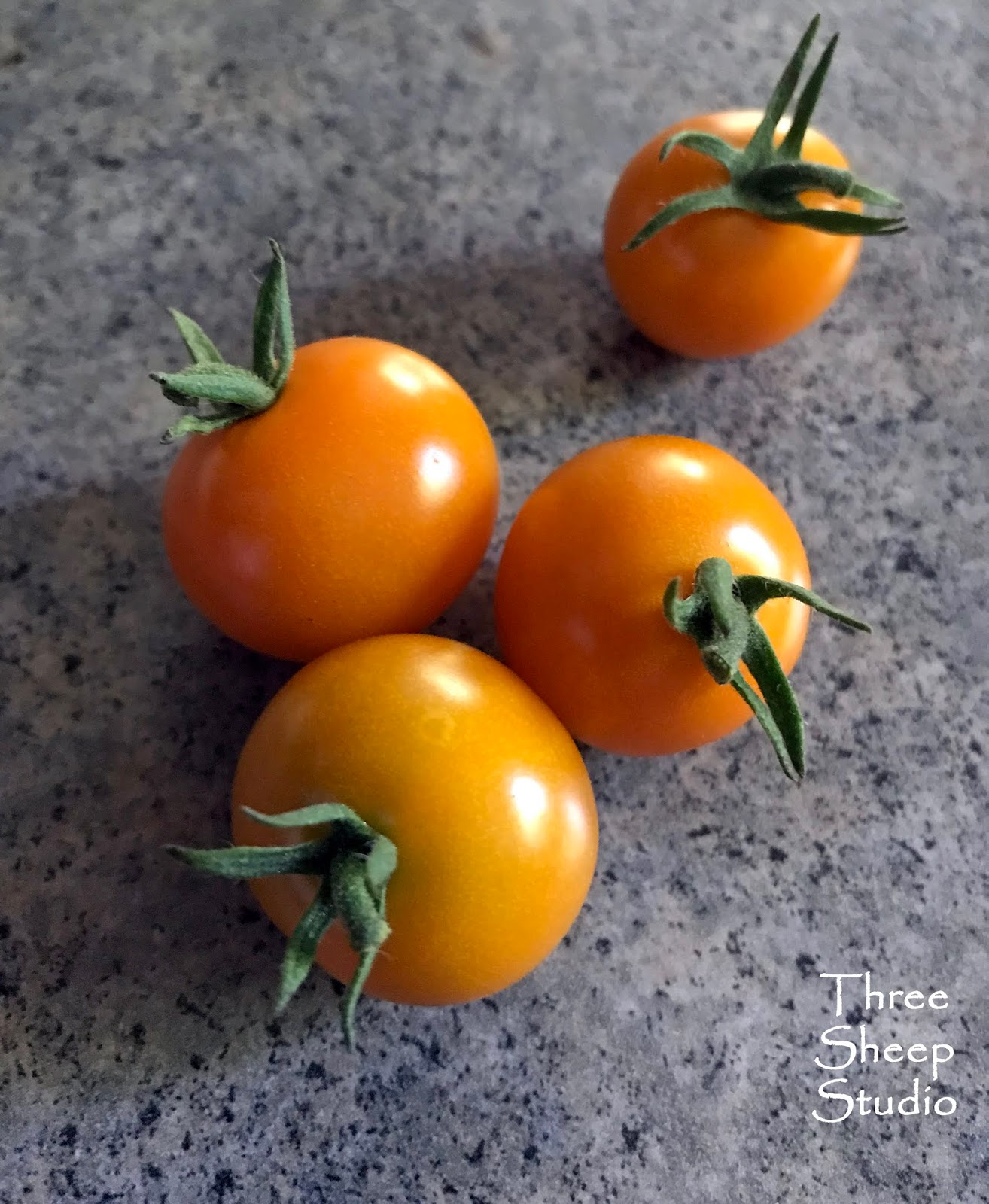 Three Sheep Studio Warm, Yummy Colors And Tomatoes...